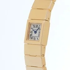 Cartier Tank W15107K6 14mm Yellow Gold / 54079 Ivory #WW3403 2