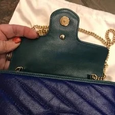 Gucci GG Marmont Chain Wallet Diagonal Mini 2