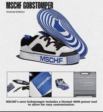 Mschf Dremel Gobstomper Limited Edition Size 6m/7.5w in Box 4