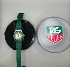 TAG Heuer — TAG Heuer WA1412 Formula 1 28mm Green Bezel Quartz From JP — Watch — resale