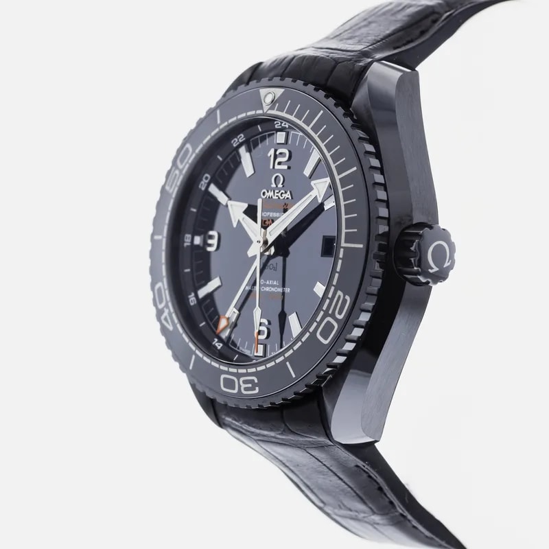 Omega Seamaster Planet Ocean 600M Co-Axial Master Chronometer GMT Deep Black 215.63.46.22.01.001 2