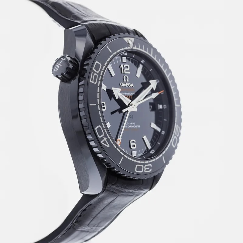 Omega Seamaster Planet Ocean 600M Co-Axial Master Chronometer GMT Deep Black 215.63.46.22.01.001 4
