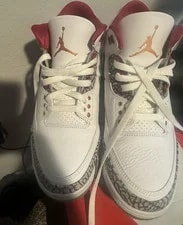 Jordan — Retro Jordan 3 Cardinal Reds — Sneaker — resale