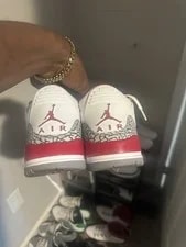 Retro Jordan 3 Cardinal Reds 4