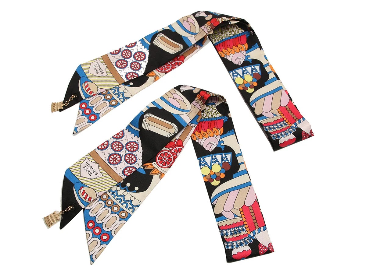 Hermès — Hermès la Pâtisserie Française Charm Twilly Pair — Accessory — resale