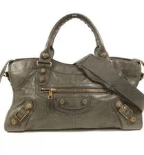 Balenciaga — Balenciaga Satchel Part Time City Detachable Strap Buckle — Handbag — resale