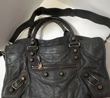 Balenciaga Satchel Part Time City Detachable Strap Buckle 2