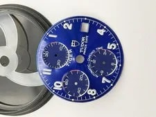 Tudor Chrono 79280 79290 Tiger Bleu Chronographe Cadran 2