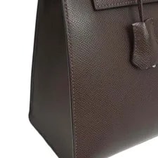 Hermes Chocolat Kelly 28 Sellier 2way □L 43. 187269 3