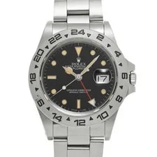 Rolex — Rolex Explorer II Ivory 16550 Black 705646 — Watch — resale