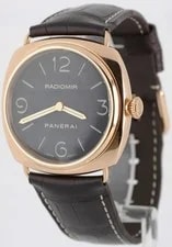 2006 Papers Panerai Radiomir 18k Rose Gold Black 45mm PAM00231 Manual BOX 3