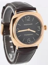 2006 Papers Panerai Radiomir 18k Rose Gold Black 45mm PAM00231 Manual BOX 4