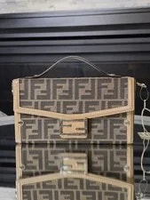 Fendi Soft Trunk Mini Baguette Crossbody 2