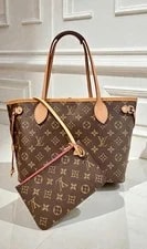 Louis Vuitton — Louis Vuitton Neverfull W/ , Dust . Microchipped — Handbag — resale