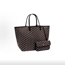 Goyard — Goyard Saint Louis Small Printed - Excellent #P2SJ46 — Handbag — resale