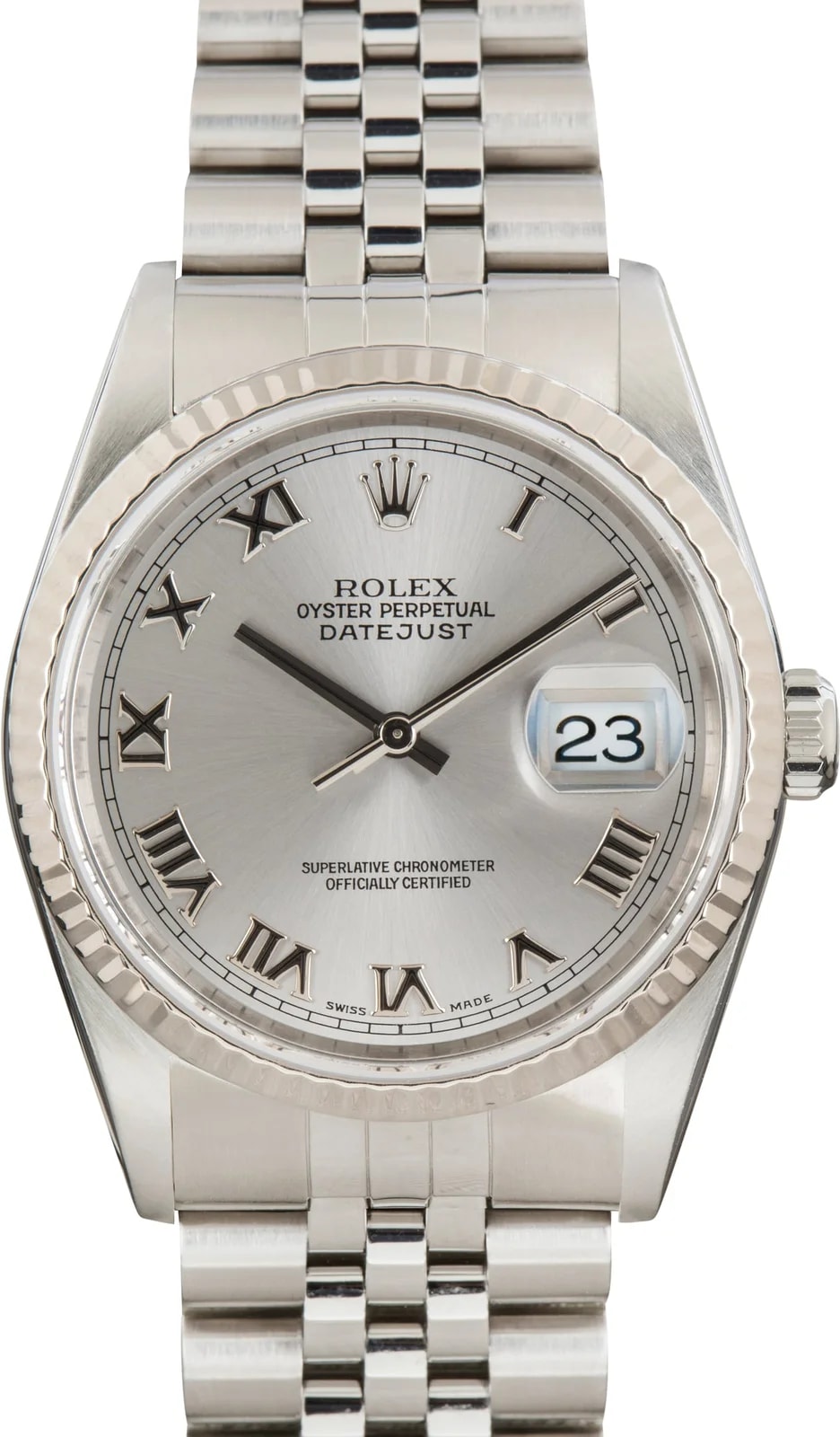 Rolex — Rolex Datejust 36 Silver Dial Ref 16234 — Watch — resale