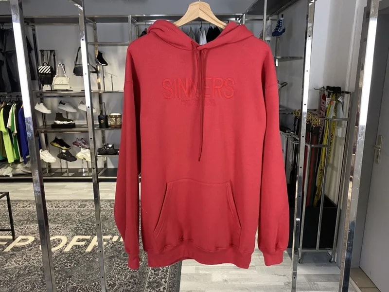 Balenciaga — Balenciaga Sinners Logo Hoodie — streetwear — resale
