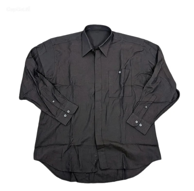 Dior — Christian Herringbone Dress Shirt — streetwear — resale