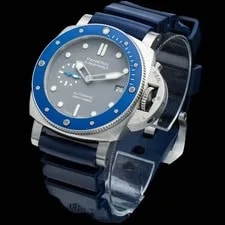 2020 Panerai Submersible PAM00959 PAM 959 42mm Blue Ceramic Full Set 3