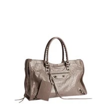 Balenciaga le City Large $3400 Dark Noix New 2