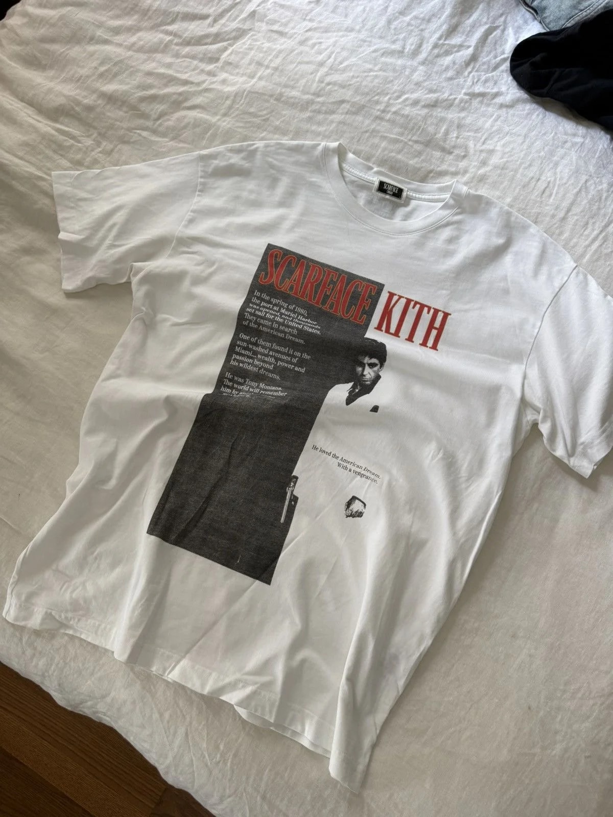 KITH — Kith X Scarface Film Poster Tee — streetwear — resale