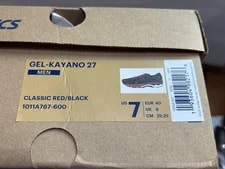 Asics Gel-Kayano 27 Running Shoes US Size 7 Classic 3