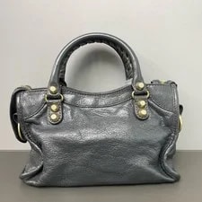 Balenciaga City Small Cracked HW 2Way Duty Paid 2