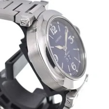 Cartier Pasha C W31047M7 Big Date Navy Dial Automatic K#147501 4