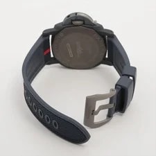Panerai Submersible Kualanta Quatro Luna Rossa PAM01466 Ce×ti TI X Rubber AT Blu 4