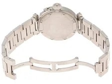 Cartier Pasha C Meridien W31029M7 Stainless Steel 35mm Silver Dial #DW1317 4