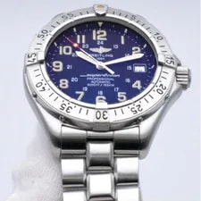 Breitling Super Ocean A17345 Date Black Dial Automatic From Japan 3