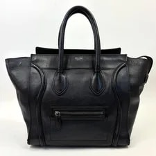Celine — Celine Phoebe Period Luggage Drummed Calf Limited Edition V — Handbag — resale