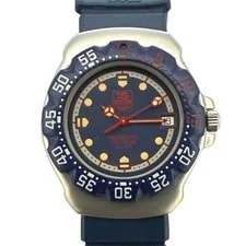 TAG Heuer — TAG Heuer Professional Formula 1 Quartz Date Navy Blue WA1210 Auth — Watch — resale