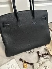 Hermès Birkin 35 Ocean Pristine! Star Collection! Made By Master Artisan. 4