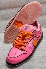 Nike SB — Nike SB Dunk Low Pro QS X the Powerpuff Blossom 7 Buttercup Bubbles CN — Sneaker — resale
