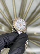 Rolex Datejust Lady Champagne Diamond Dial on Jubilee 69173 3