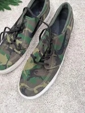 Nike SB Shoes Size 13 Camo Low Top Skateboarding Stan AQ7818-201 3