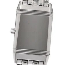 Jaeger-lecoultre Reverso 260.8.08/Q2618110 20mm SS Silver #C12204 3