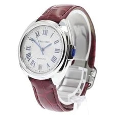 Cartier — Cartier Clé de WSCL0017 35mm SS Silver Dial Automatic #C6005 — Watch — resale