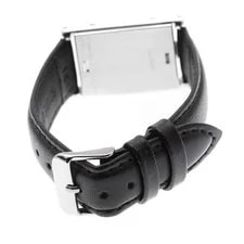 Cartier Tank Basculante W1016730 24mm SS Gray #C2421 3