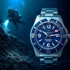 Breitling — Breitling Superocean 44 Blue Just Serviced Full Set Warranty May 2028 — Watch — resale