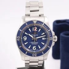 Breitling Superocean 44 Blue Just Serviced Full Set Warranty May 2028 4