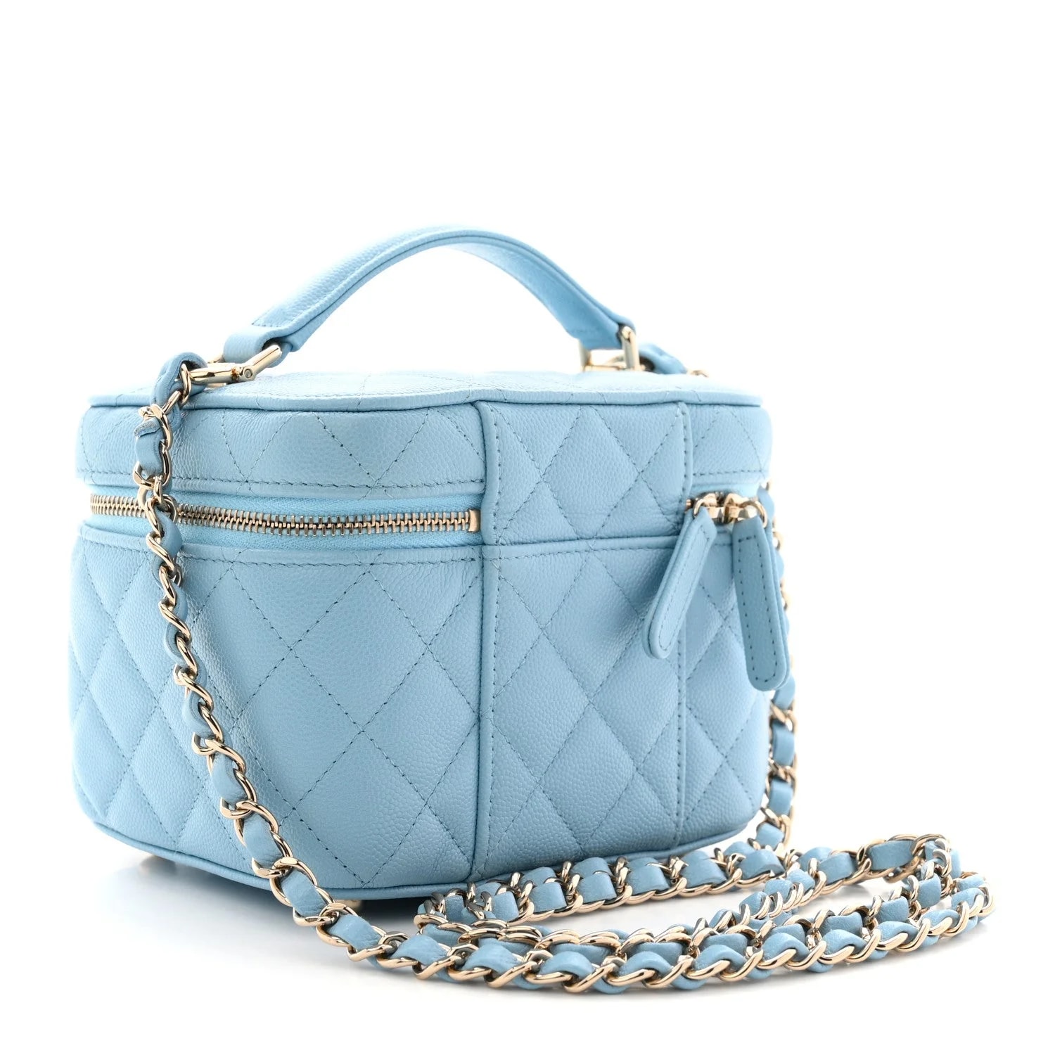 Top Handle Vanity Case With Chain 3