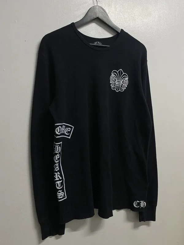 Chrome Hearts — Thermal Hearts Fleur T BAR Longsleeves — streetwear — resale
