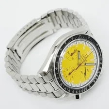 Omega Speedmaster 3510.12 39mm Stainless Steel Yellow #UW336 2