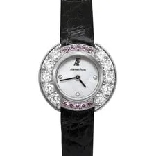 Audemars Piguet 18k White Gold Diamond Pink MOP Dial 67366BC.Y.0065RA.01 2