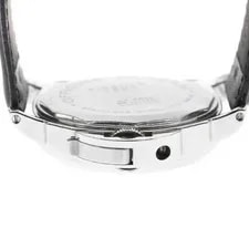 Panerai Luminor Base PAM00002 44mm SS Black Dial Hand-Wind Leather Strap #C201 4