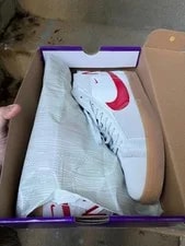 Nike SB Zoom Blazer Mid PRM Deconstructed Skate Boarding Shoes FD5113-100 Sz13 4