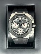 Audemars Piguet — 2021 Audemars Piguet Royal Oak Chrono 43mm 26420SO Stainless Steel Black Dial — Watch — resale