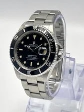 Rolex Submariner Date 16610 40mm Black Dial Black Aluminium Bezel Sub Box 3